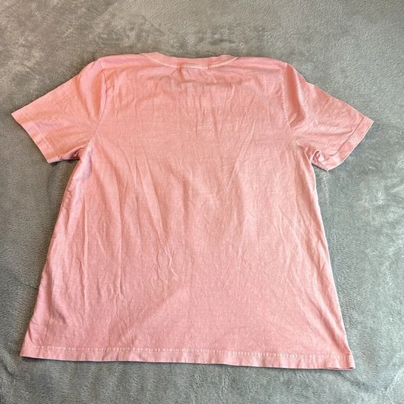 Farm Rio x Smiley T-Shirt Pink/Coral Size Small - Picture 8 of 13